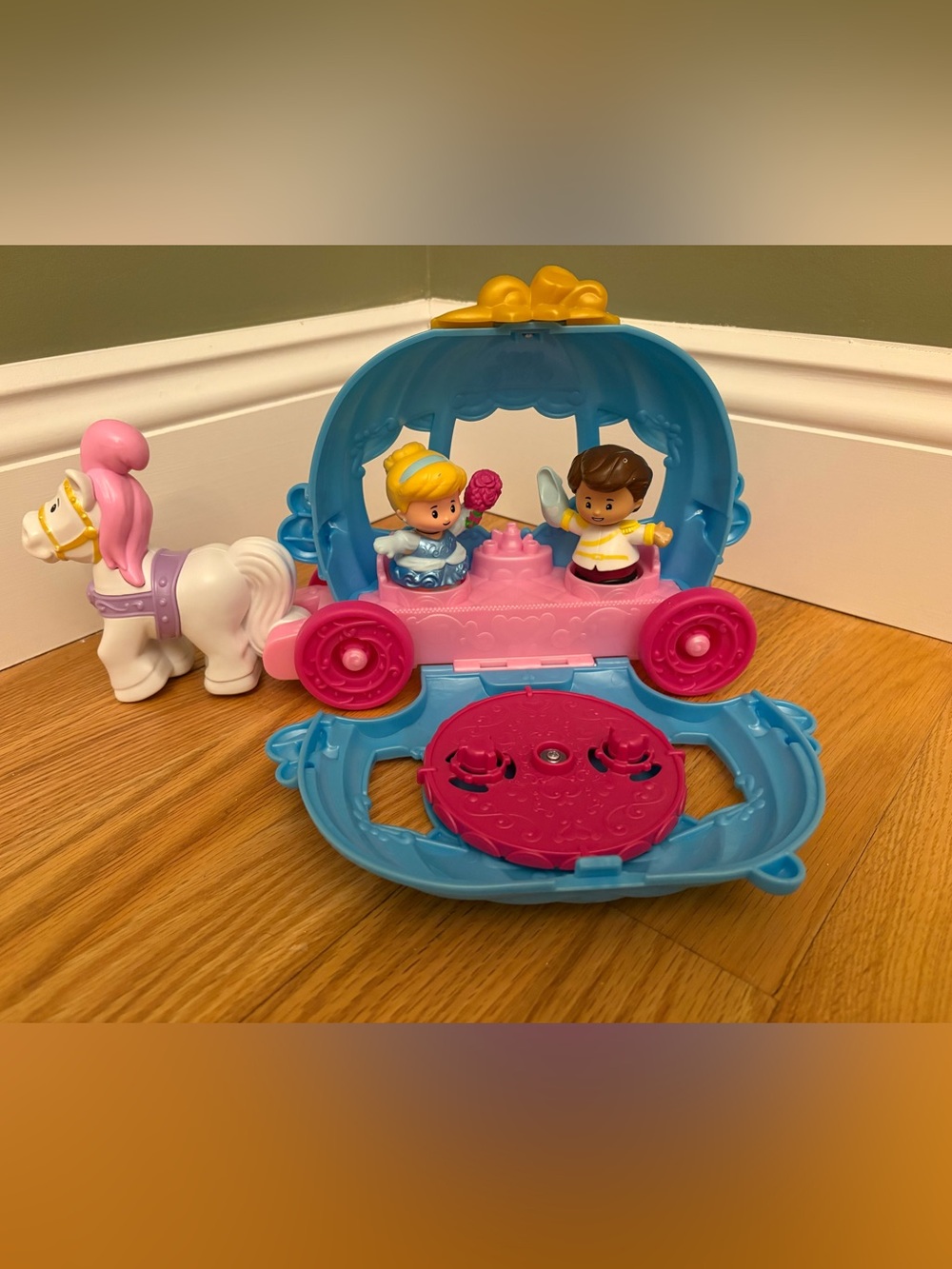 Fisher Price Little People Cinderella’s Coach with Prince